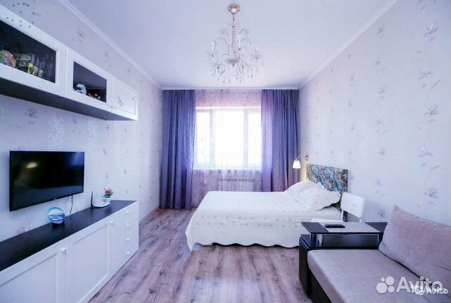 

1-к. квартира, 48 м², 3 кровати