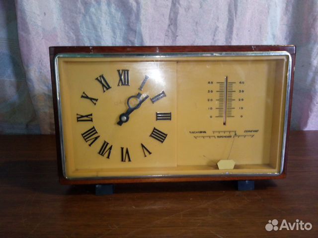 Часы, барометр, термометр. СССР. Маяк. 1975 г