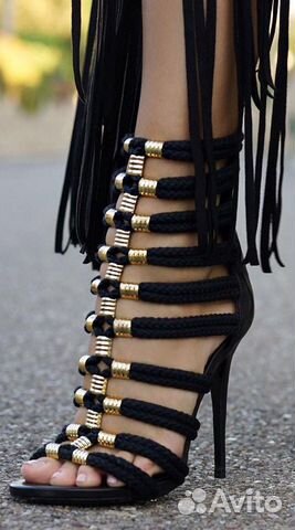 Босоножки Balmain x H&M limited edition (новые)