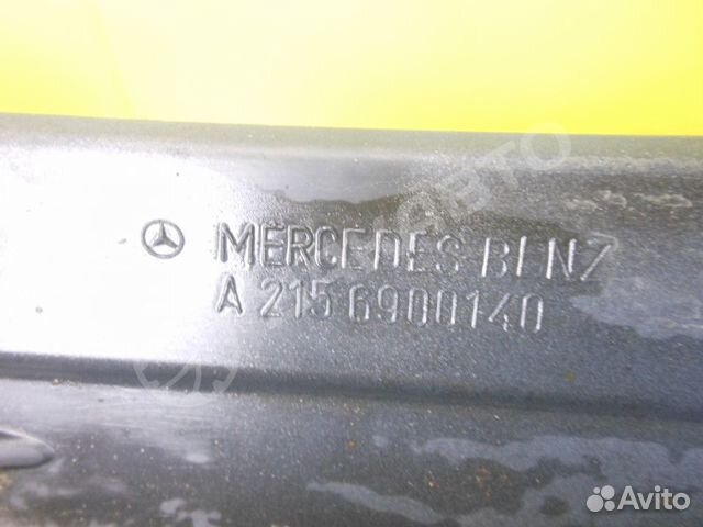 Накладка порога левая Мерседес W215 1999-2006 Накладка порога левая Мерседес W215 1999-2006