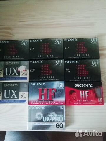 Аудиокассеты Sony Аудиокассеты Sony