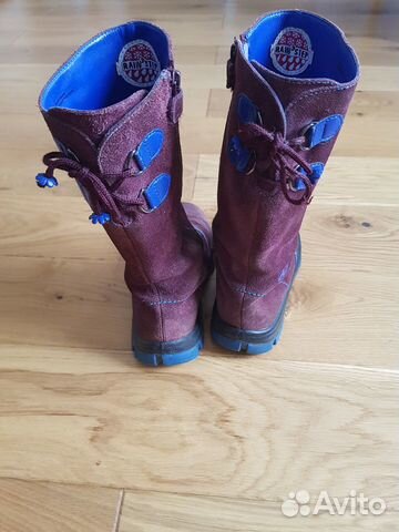 Замшевые сапоги весенне-осенние Naturino, 33 разме Замшевые сапоги весенне-осенние Naturino, 33 разме