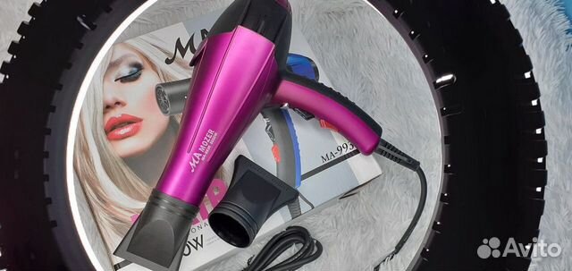 Фен Mozer Glamor Pro Ионизация Быстрая сушка Новый