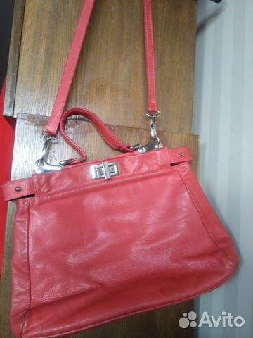 Сумка из натуральной кожи Италия