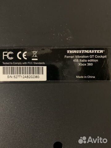 Thrustmaster Ferrari Vibration GT Cockpit 458 Ital