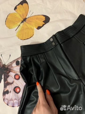 Кожаные шорты zara Кожаные шорты zara