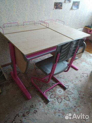 Растущая парта Деми(+стул)