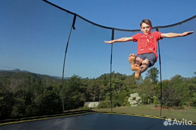 Батут 305 см для дачи (домашний)