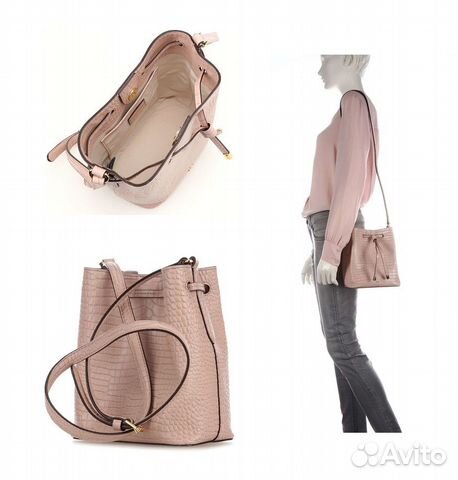 Сумка-мешок Ralph Lauren кожа оригинал