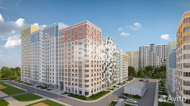 1-к квартира, 37.2 м², 12/19 эт. 1-к квартира, 37.2 м², 12/19 эт.