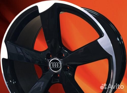 Новые диски на Audi r22 5/112