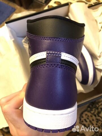 Nike Air Jordan 1 Retro High OG Court Purple 7.5US
