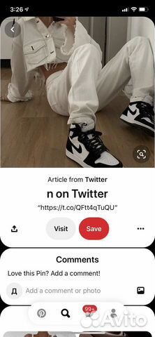 Новые кроссовки Nike Air Jordan 1