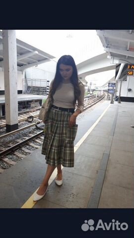 Юбка с большими кармашками хб Юбка с большими кармашками хб
