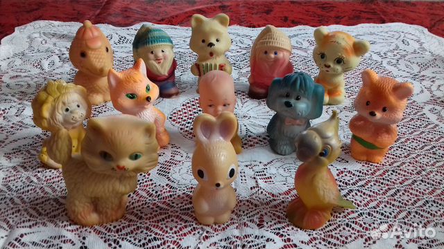 Резиновая советская игрушка Резиновая советская игрушка