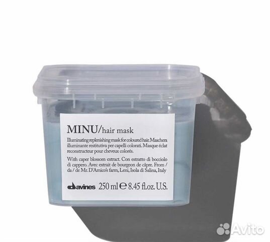 Защитный шампунь, кондиционер, маска minu Davines