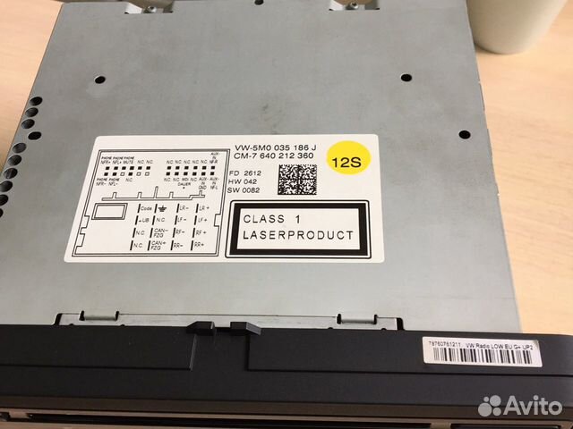 Магнитола VW Фольксваген RSD310 оригинал