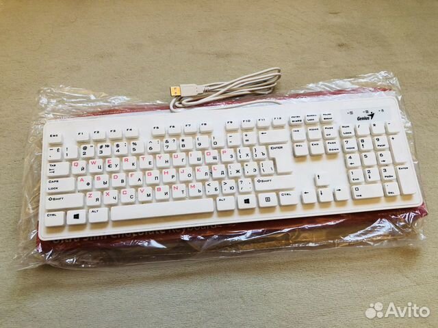 Клавиатура Genius SlimStar 130 White USB Клавиатура Genius SlimStar 130 White USB