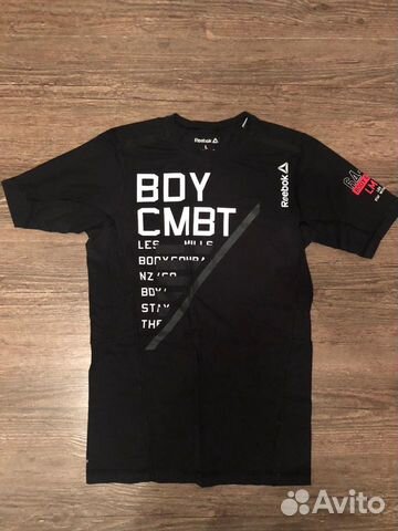 Футболка Reebok lesmills body combat Футболка Reebok lesmills body combat