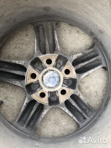 Оригинальные хромированные литые диски Toyota R17