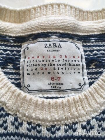 Джемпер для мальчика zara Джемпер для мальчика zara