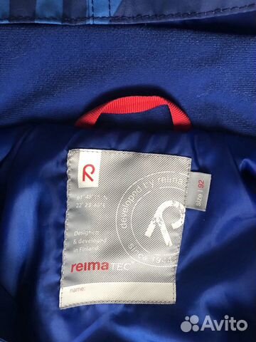 Куртка демисезонная reima, рост 92