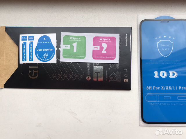 Защитное стекло для iPhone 7, iPhone 8, iPhone X
