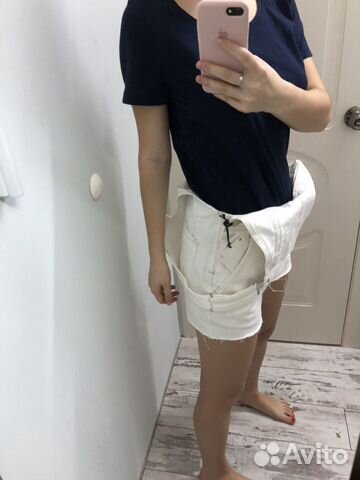 Комбинезон pull and bear новый джинсовый шорты юбк