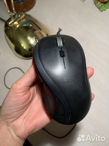 Мышь проводная Logitech M500 чёрный