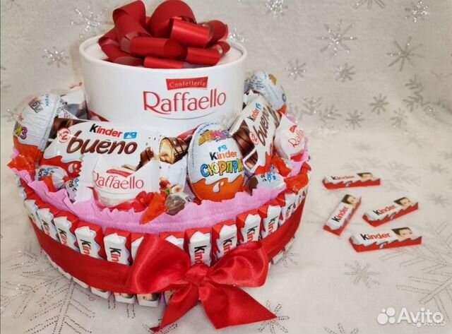 Торт из Киндеров