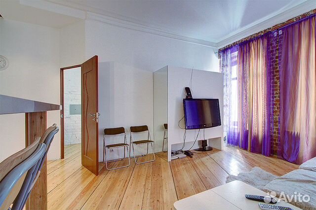 

1-к. квартира, 45 м², 2 кровати