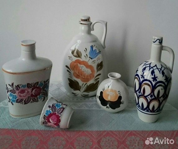 Винтаж Фарфор СССР штофы