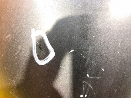 Крыло заднее правое Smart Fortwo W451 2007-2014