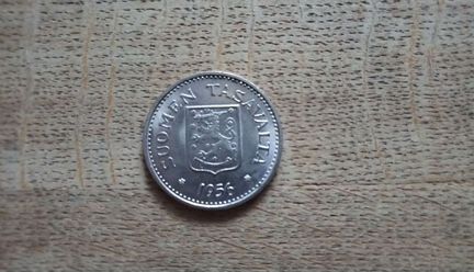 Финляндия 200 марок 1956 год Серебро