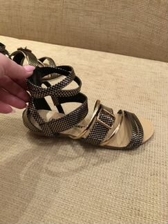 Сандалии новые, кожзам, размер 37
