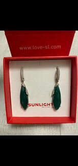 Серьги золотые с бриллиантами