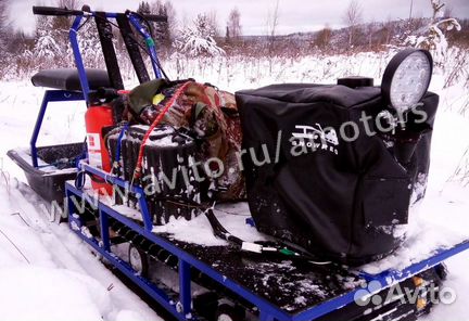 Мотобуксировщик снежный регион альбатрос-L