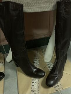 Сапоги кожанные новые(Брендовые)