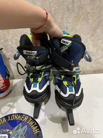 Коньки детские раздвижные 30 35 roces