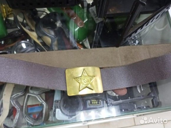 Солдатские оригинальные ремни СССР