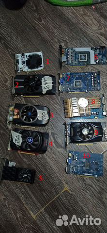 Видеокарты на запчасти\под ремонт ч.3