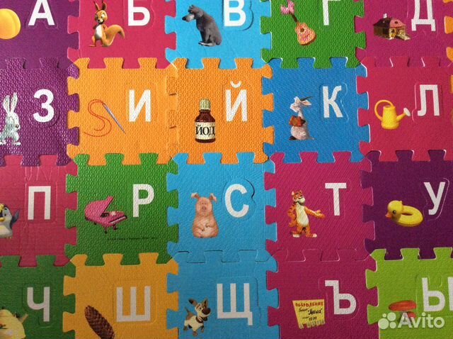 Коврик-пазл большой