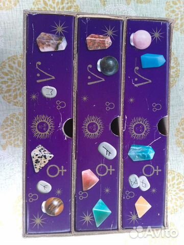 Коробка и вкладыш в кейс для хранения камней