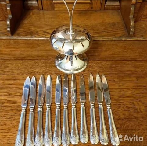 Набор десертных ножей, 12 штук