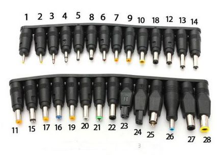 Переходники для блока питания