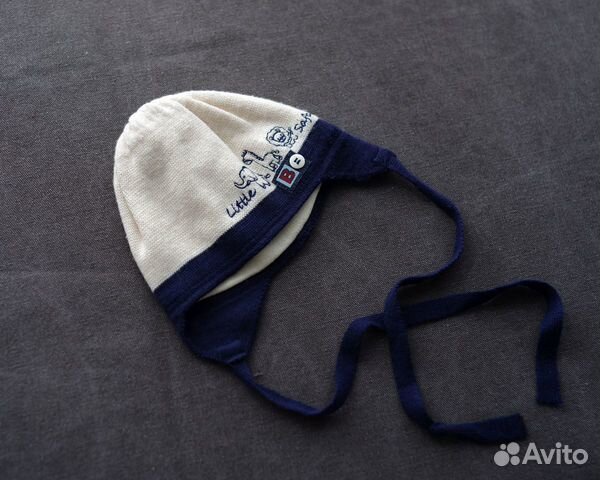 Шапочка вязаная детская
