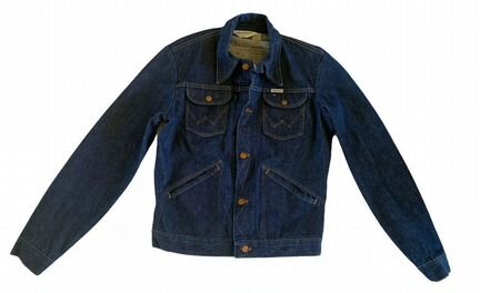 Wrangler джинсовая куртка made in usa 70-х