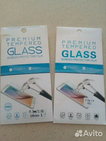 Защитное стекло на айфон 6,7,8 и айфон Х