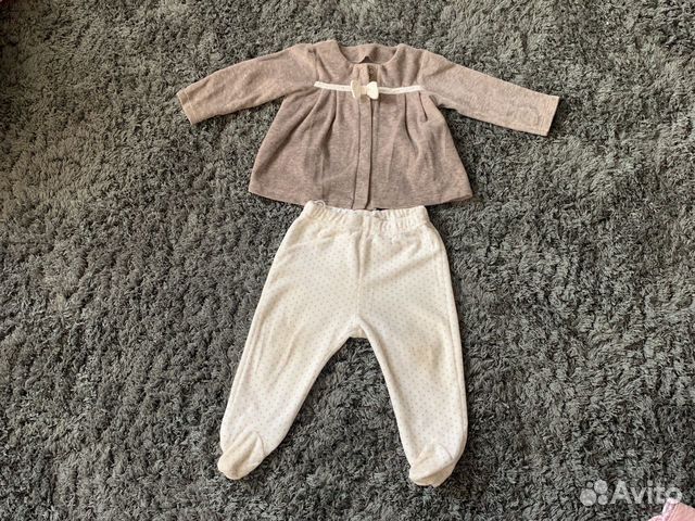 Костюм велюровый 68