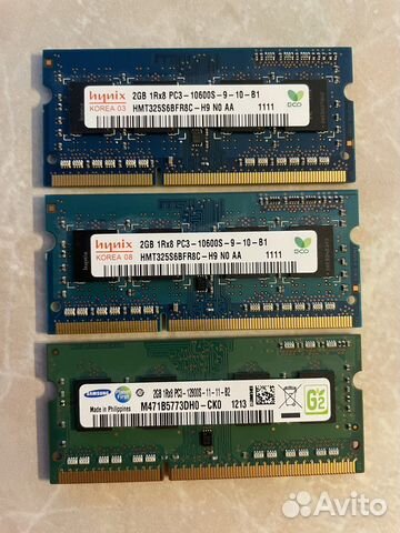 Оперативная память ddr3 2gb для ноутбука